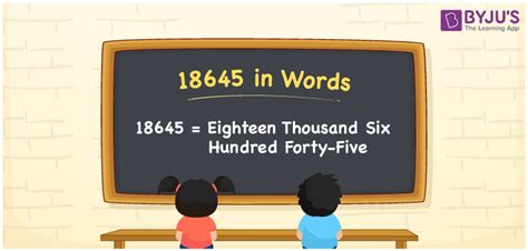 18 645 in words|18645 in Words .
